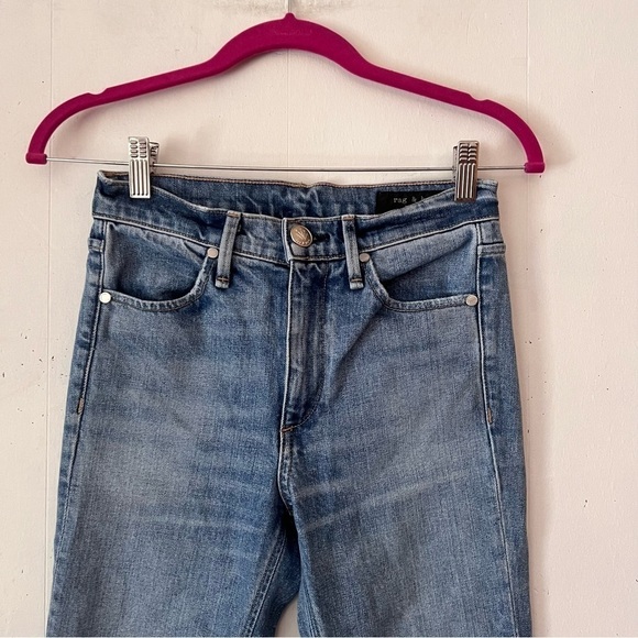 rag & bone Ankle Cigarette Jeans Farrah Wash Size 23 - Picture 2 of 13